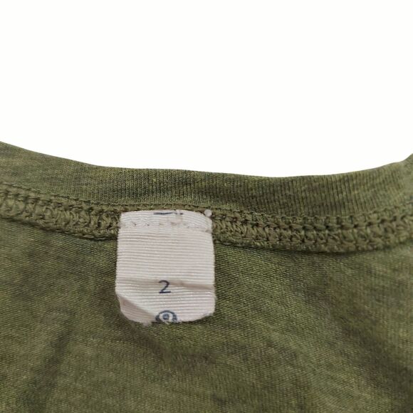 Lululemon Tank Top Womens 2 Brave Olive Love Racerback Gym Training Athletic - Picture 10 of 11